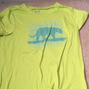 Jaguar running tee w/ red stitching